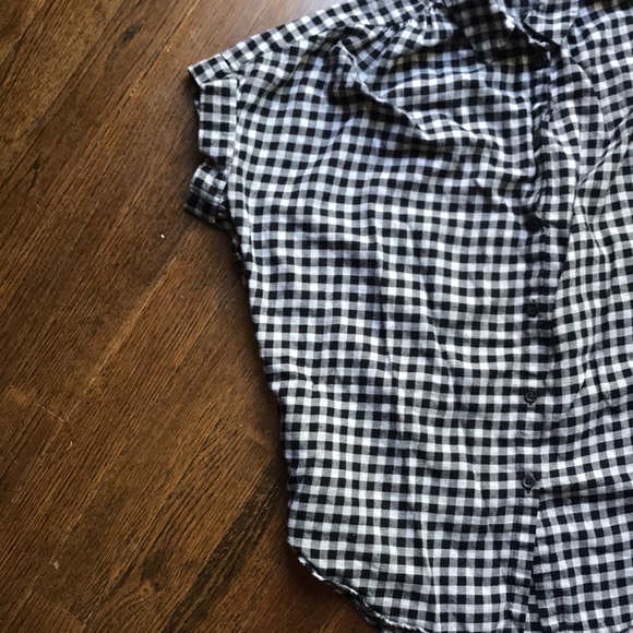 Madewell check short sleeve button down flannel - Picture 5 of 7